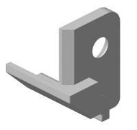 ALUTECH:401710200 - Заглушка нижняя  WD01R-BR фотография