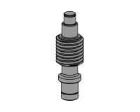ALUTECH TR230.17-5020-E: Вал червячный привода TR-5020-230E/TR-5020-400E/TR-5013-400E фотография
