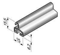 ALUTECH ES/77: Профиль концевой ES/77 (цв. 222) фотография