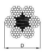 ALUTECH:  403930000 - Трос  CR-3-250 фотография