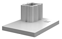 ALUTECH M-GRP53: Заглушка торцевая M-GRP53 (цв. 110) фотография