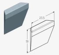 ALUTECH:401982400 - Заглушка оконная  P1012 фотография