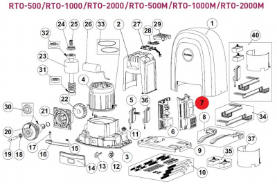 ALUTECH RTO.07-F: Крышка платы основной фотография